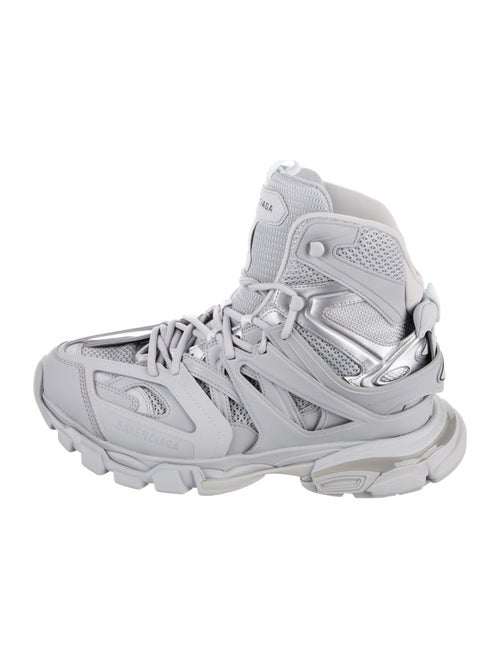 Balenciaga Mesh Lace-Up Boots