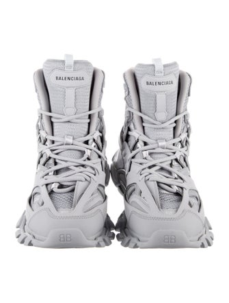 Balenciaga Mesh Lace-Up Boots