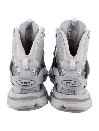 Balenciaga Mesh Lace-Up Boots