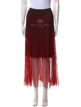 Balenciaga 2017 Midi Length Skirt