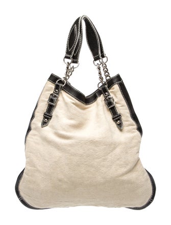 Balenciaga Canvas Top Handle Bag