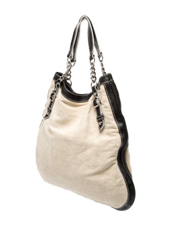 Balenciaga Canvas Top Handle Bag