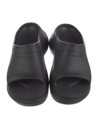 Balenciaga x Crocs Rubber Slingback Sandals