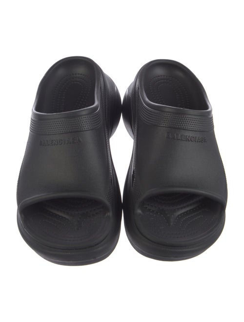 Balenciaga x Crocs Rubber Slingback Sandals
