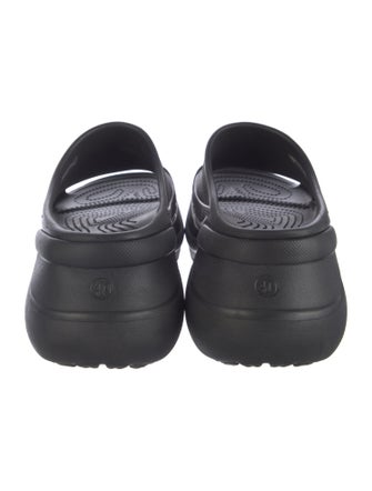 Balenciaga x Crocs Rubber Slingback Sandals