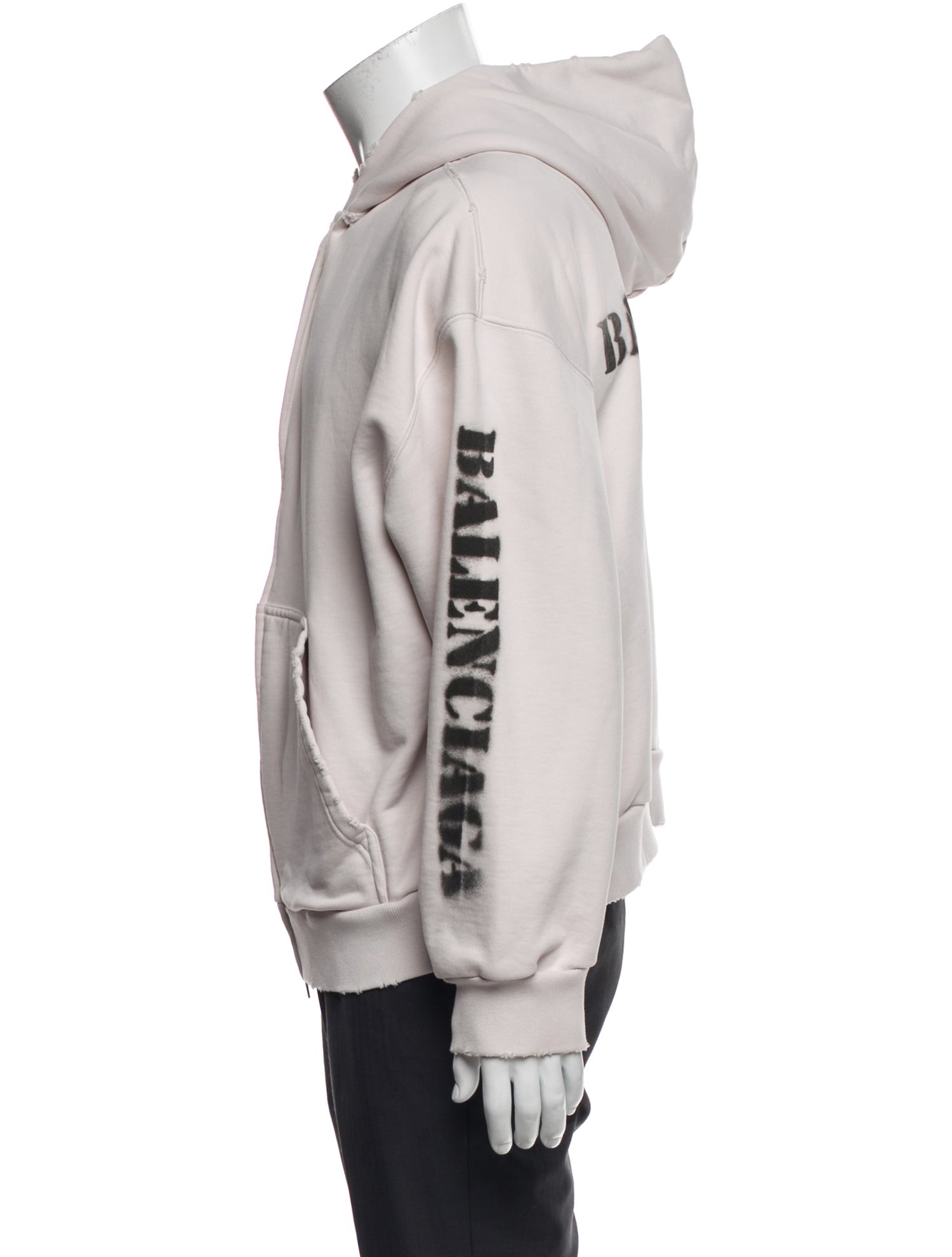 Balenciaga 2023 Graphic Print Hoodie