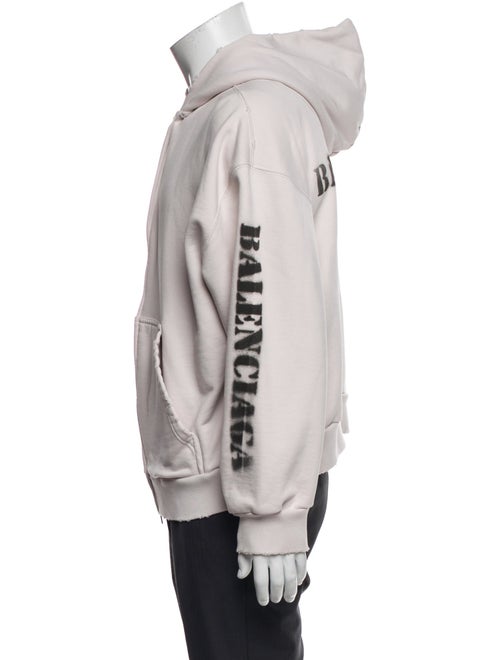Balenciaga 2023 Graphic Print Hoodie