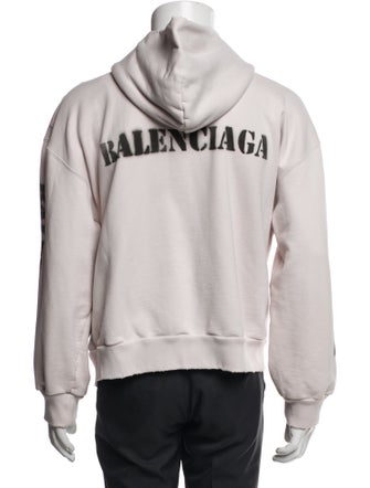 Balenciaga 2023 Graphic Print Hoodie
