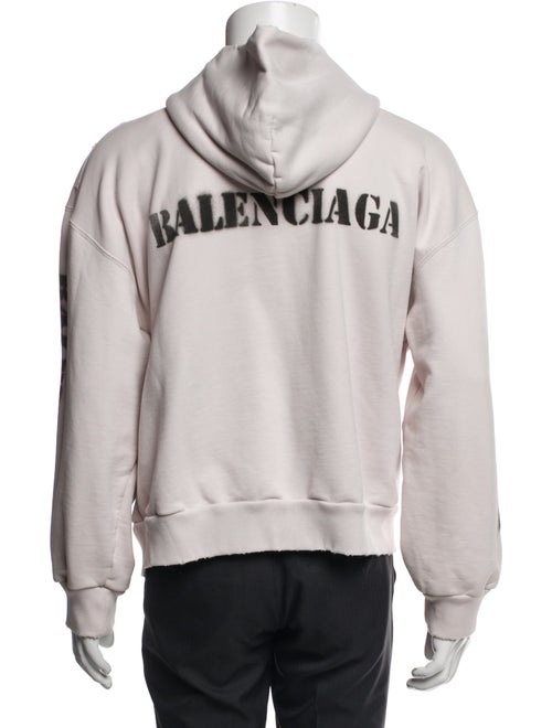 Balenciaga 2023 Graphic Print Hoodie