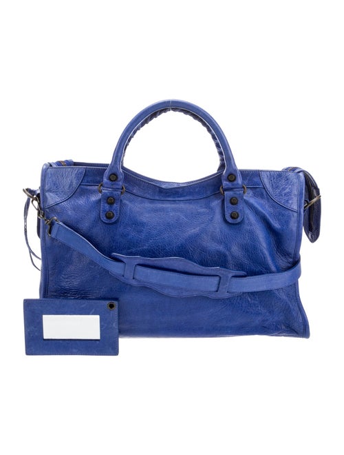 Balenciaga Leather Motocross Classic City