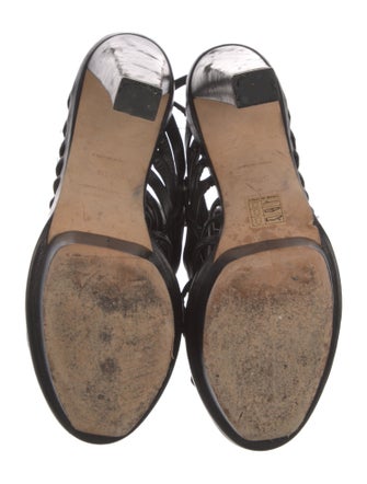 Balenciaga Leather Slingback Pumps