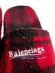 Balenciaga Printed Embroidered Accent Slides