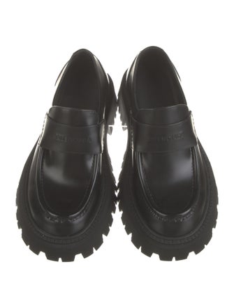 Balenciaga Leather Oxfords