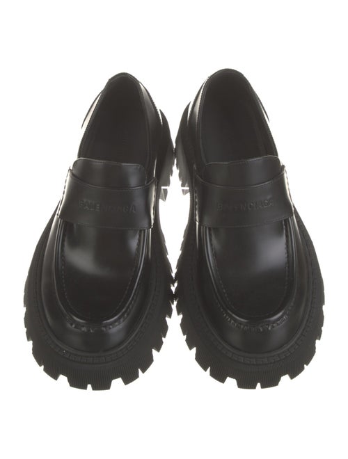 Balenciaga Leather Oxfords