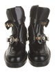 Balenciaga Leather Combat Boots