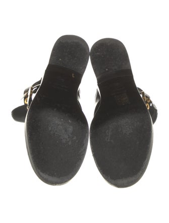 Balenciaga Leather Combat Boots