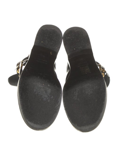 Balenciaga Leather Combat Boots