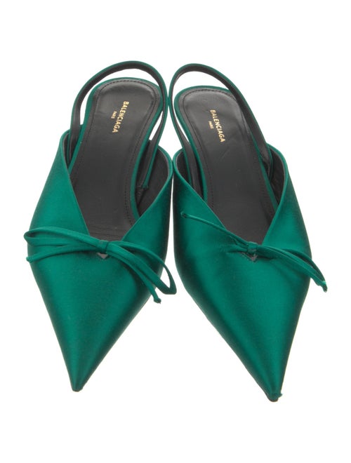 Balenciaga Satin Mules