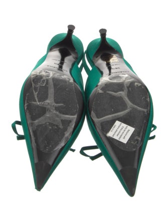 Balenciaga Satin Mules