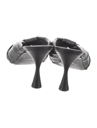 Balenciaga Leather Slides