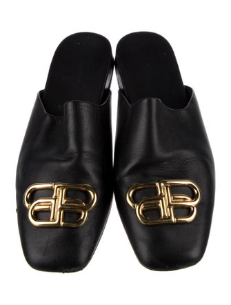 Balenciaga Leather Mules