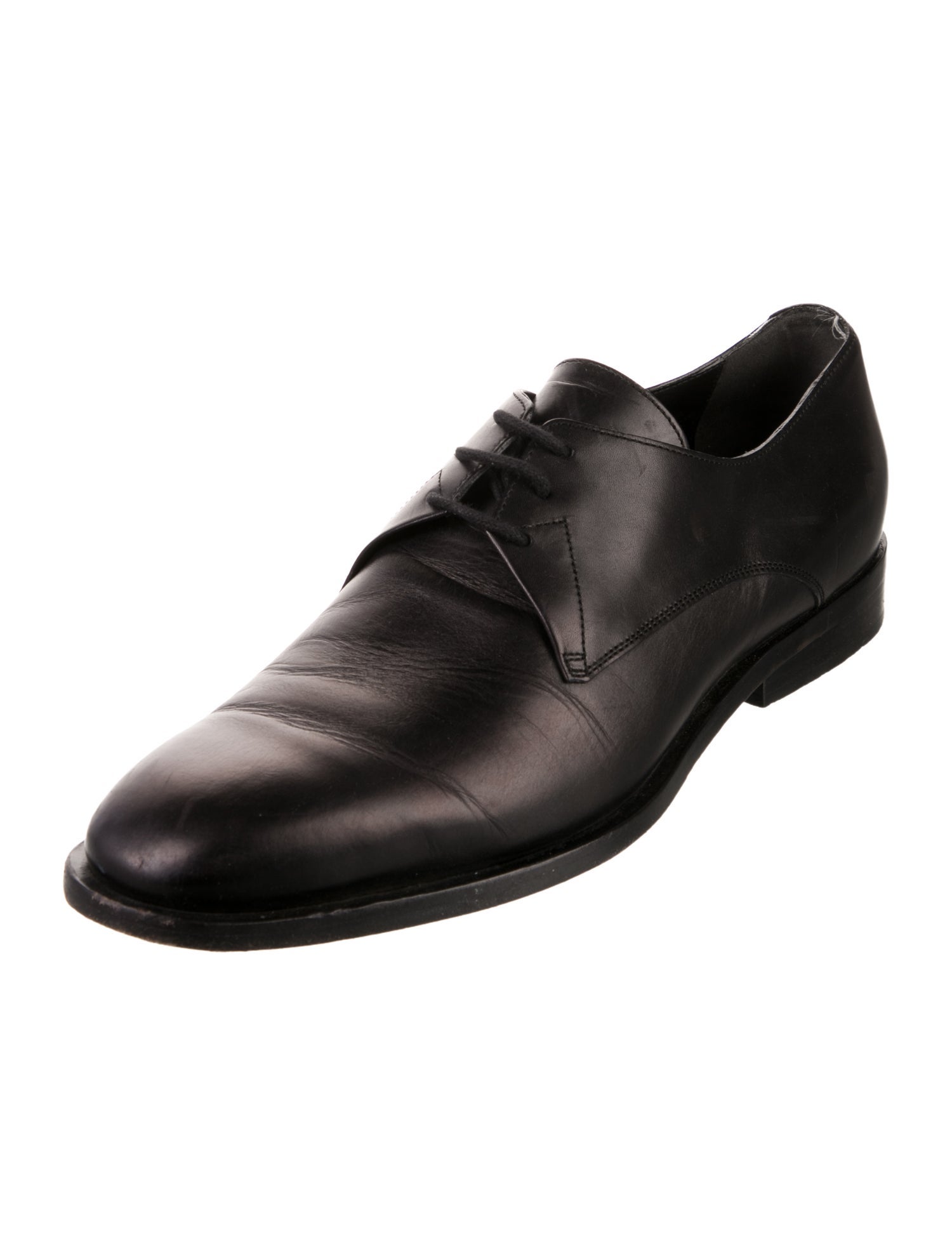 Balenciaga Leather Derby Shoes