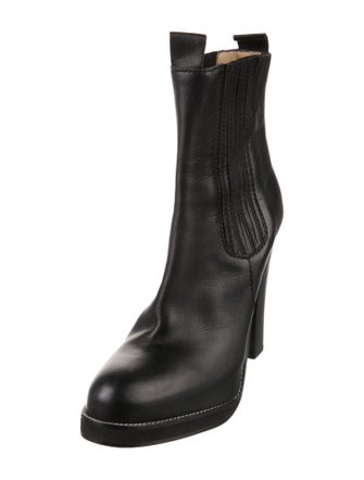 Balenciaga Leather Chelsea Boots