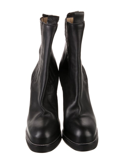 Balenciaga Leather Chelsea Boots