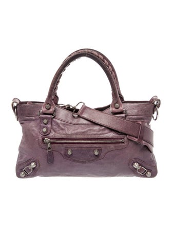 Balenciaga Leather Motocross City Giant