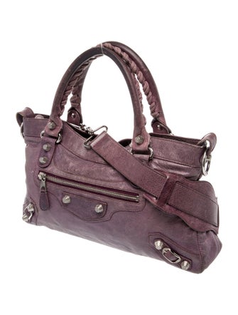 Balenciaga Leather Motocross City Giant