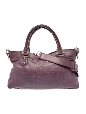 Balenciaga Leather Motocross City Giant