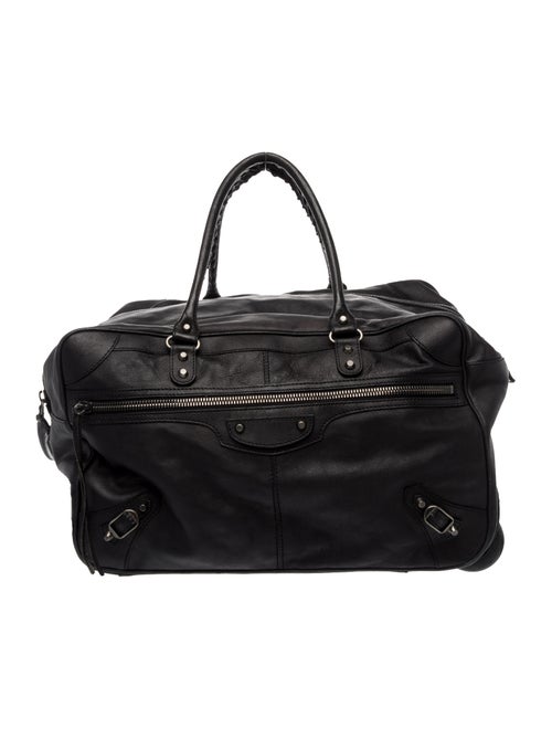 Balenciaga Leather Weekender Bag