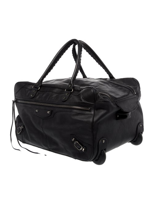 Balenciaga Leather Weekender Bag