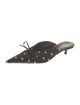 Balenciaga Satin Printed Mules