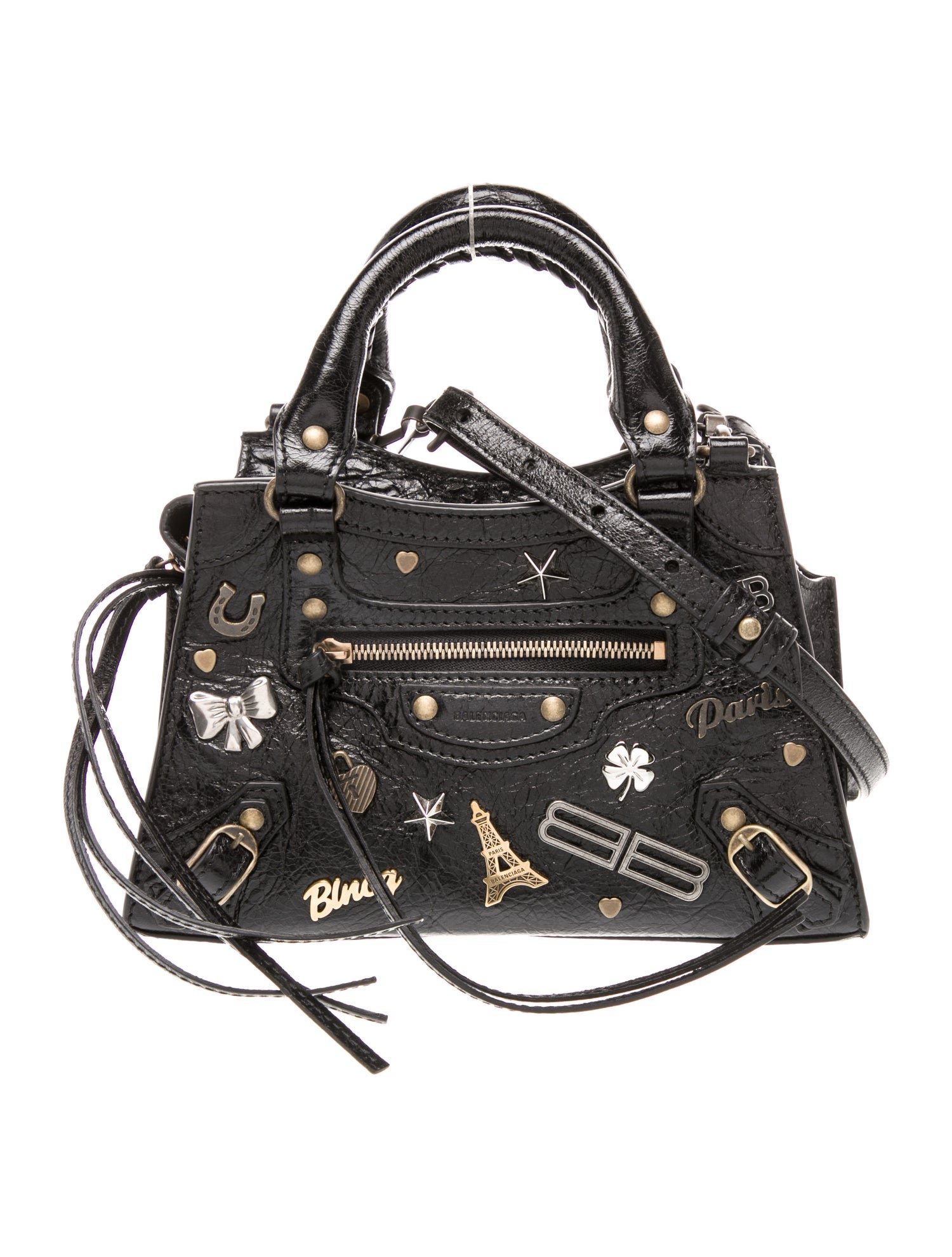 Balenciaga Leather Motocross Classic City Mini 2022