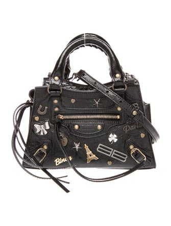 Balenciaga Leather Motocross Classic City Mini 2022