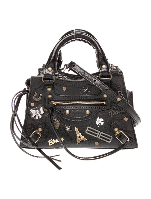 Balenciaga Leather Motocross Classic City Mini 2022