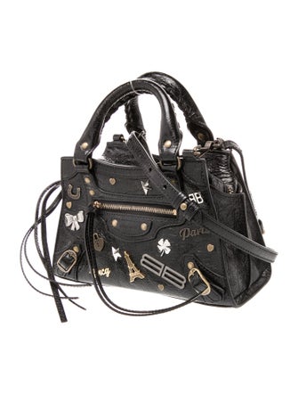 Balenciaga Leather Motocross Classic City Mini 2022