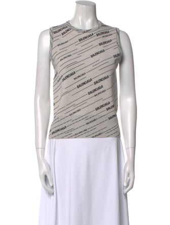 Balenciaga 2018 Virgin Wool Top