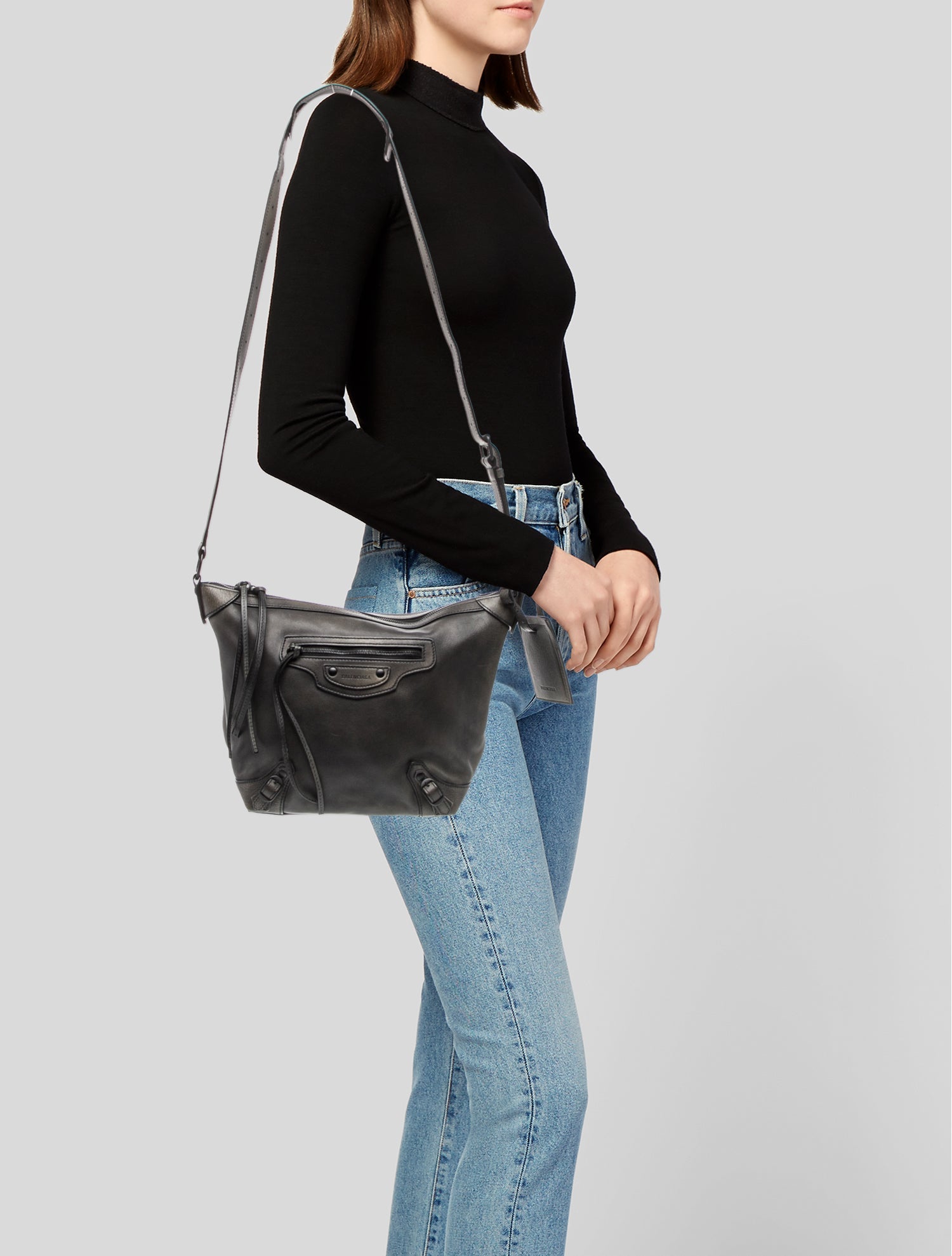 Balenciaga Leather Flat