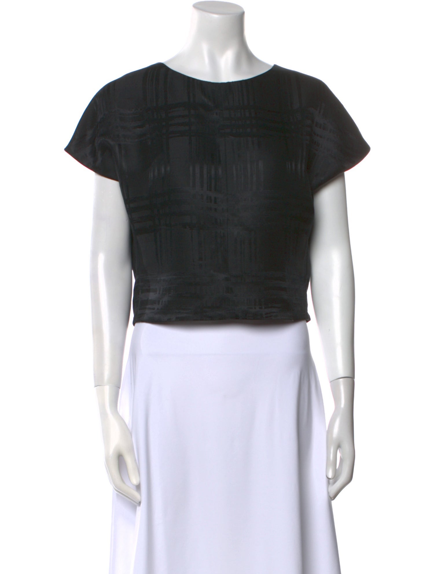 Balenciaga 2013 Silk Crop Top