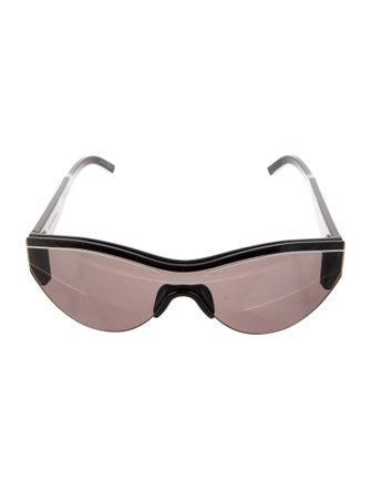 Balenciaga Shield Tinted Sunglasses