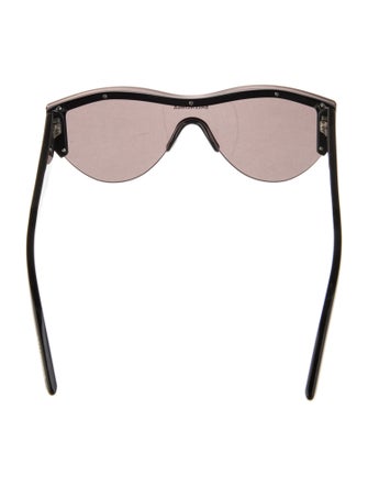 Balenciaga Shield Tinted Sunglasses