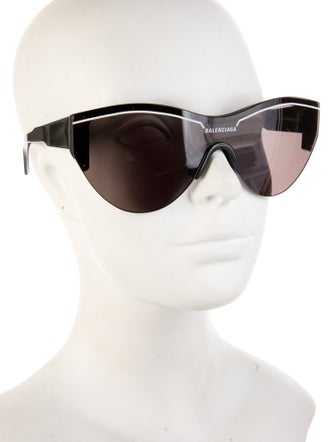 Balenciaga Shield Tinted Sunglasses