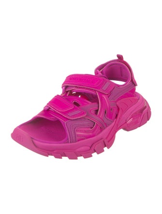 Balenciaga Rubber Slingback Sandals