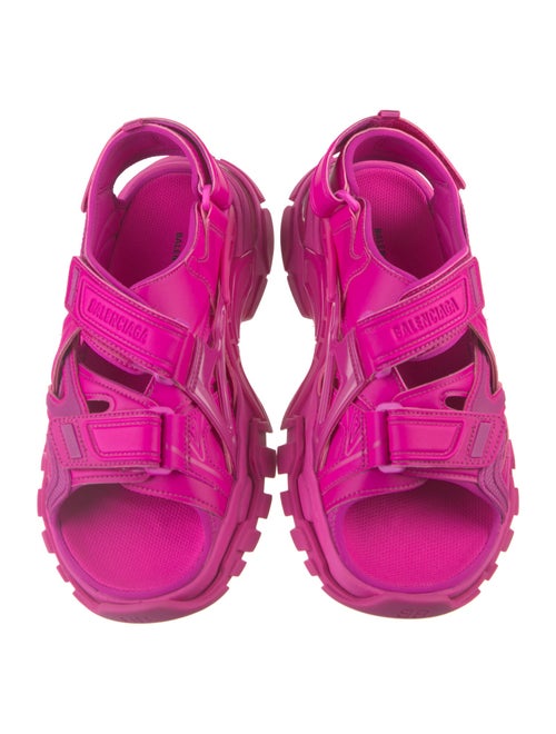 Balenciaga Rubber Slingback Sandals