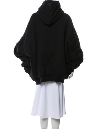 Balenciaga 2022 Oversized Fleece Padded Parka