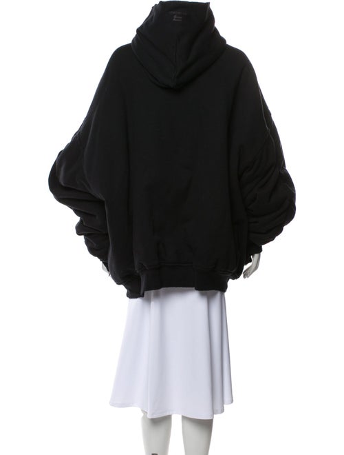 Balenciaga 2022 Oversized Fleece Padded Parka