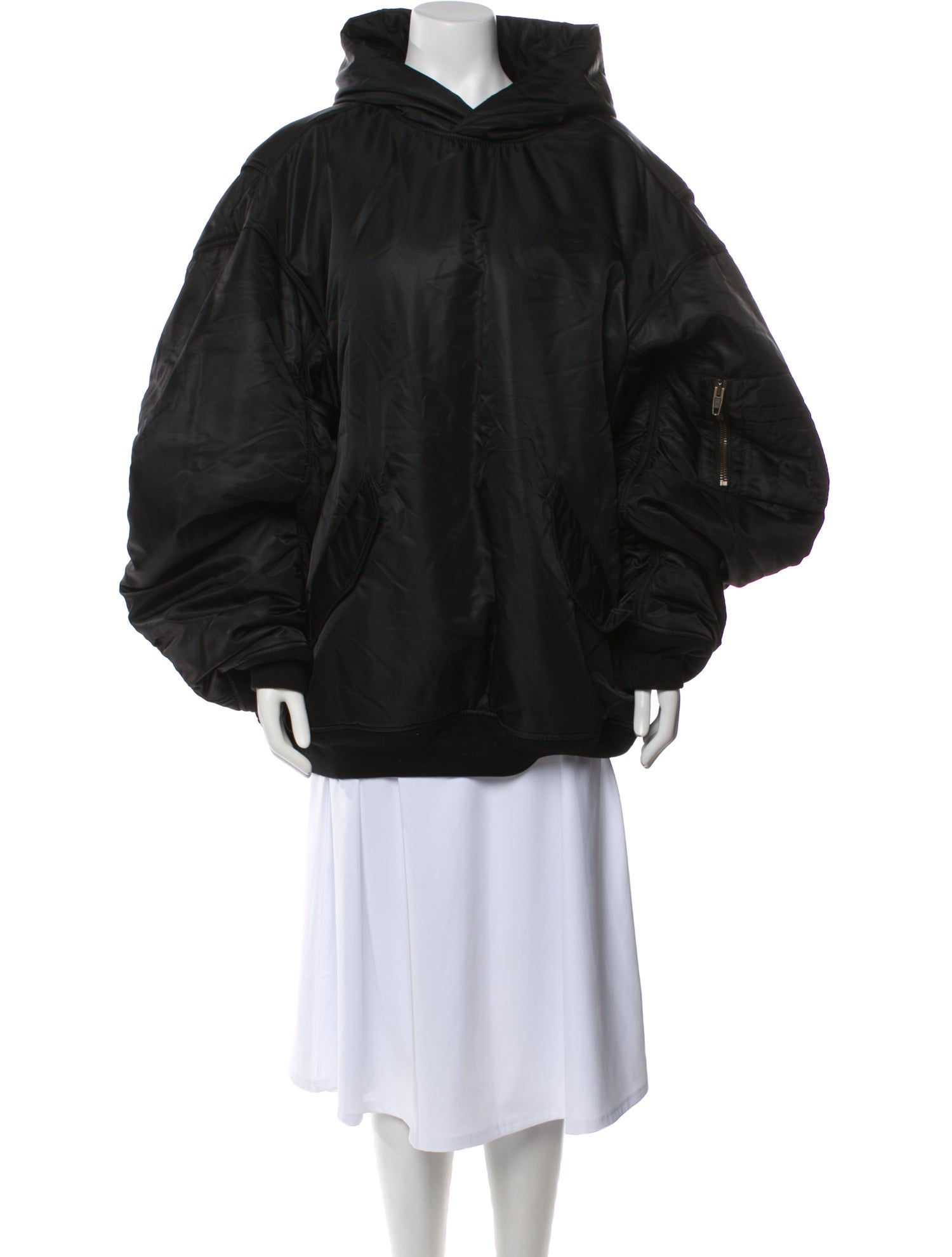 Balenciaga 2022 Sporty B Pull-Over Parka