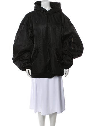 Balenciaga 2022 Sporty B Pull-Over Parka